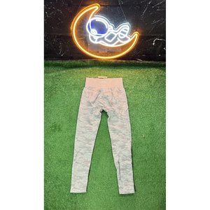 AYBL Seamless Leggings Pants Womens Medium Gray Camo Athleisure Workout Gym‎